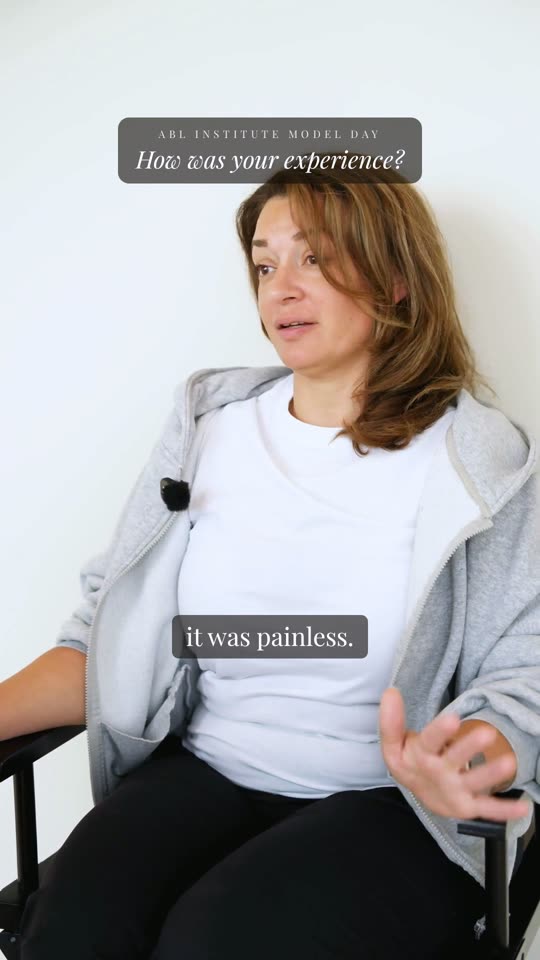 Painless Botox model day testimonial ABL Institute